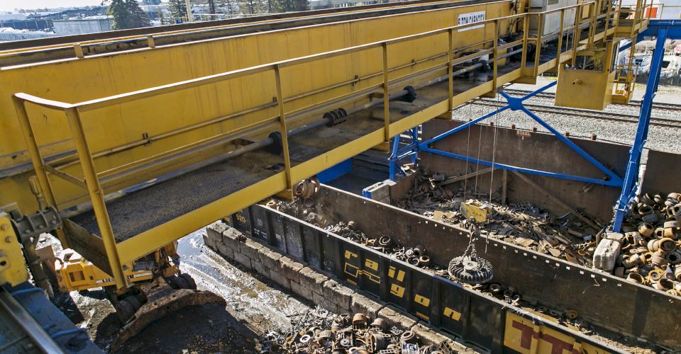 Ductile iron recycling facility