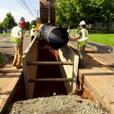 Ductile Iron Pipe Installation