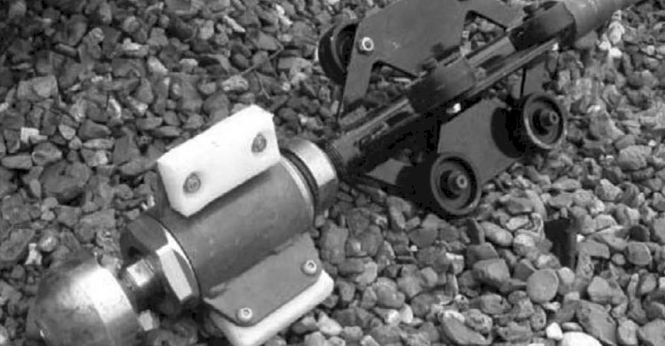 Vactor Blue Twister Nozzle and appropriate assembly. Photo provided by DIPRA.