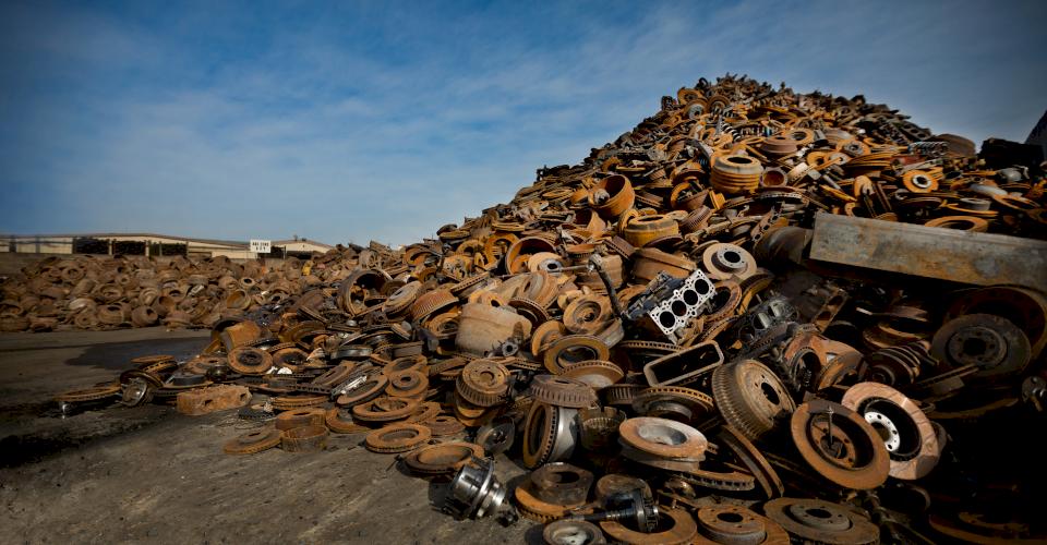 DI pipe is made from at least 90 percent recycled material.