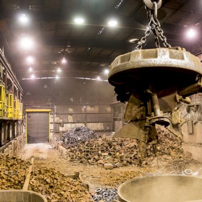 DI pipe contains over 95% recycled materials.