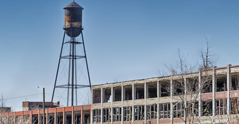 Older industrial sites can potentially create water quality issues. Photo source: Searagen, iStock