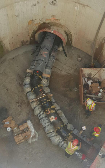 No bends and fittings needed? No joints? Really?