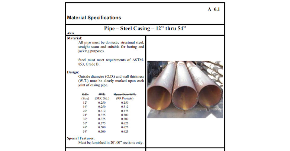 How Do I Ensure I Have The Proper Size Casing Pipe For My Ductile Iron 
