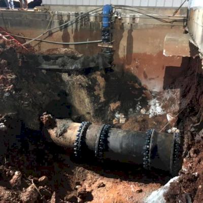 Strong, durable, Ductile iron pipe was installed to last more than 100 years.