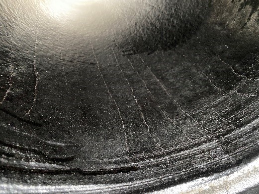 Example of circumferential (or longitudinal) cracking.