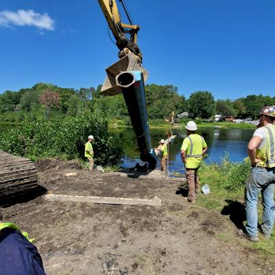 A river crossing in Maine.