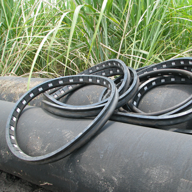 McWane Sure Stop 350 gaskets onsite and ready for use.