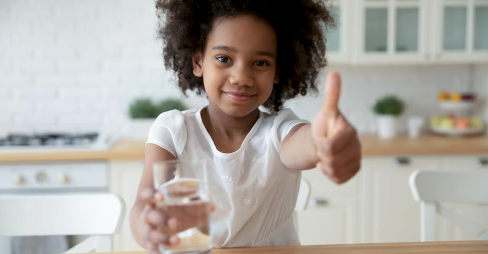 Clean Water = Happy Girl. Photo source: iStock