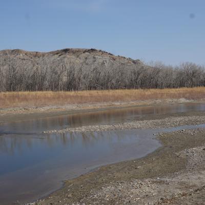 Little Sioux River in North Dakota