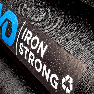 Modern Ductile iron pipe has a distinct pebble-grain texture.
