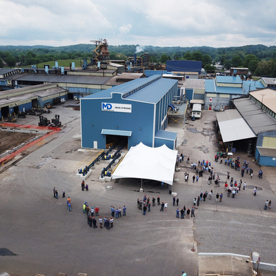 The new casting and annealing building was completed in Spring 2024.