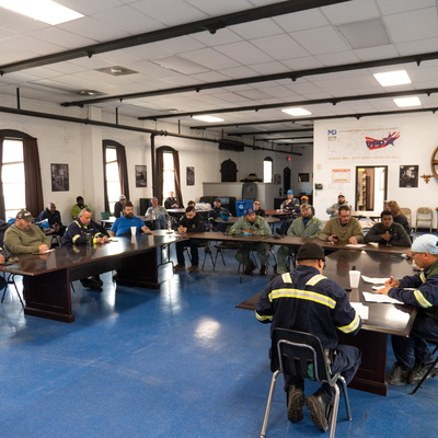 McWane Ductile New Jersey holds a VPP committee meeting.