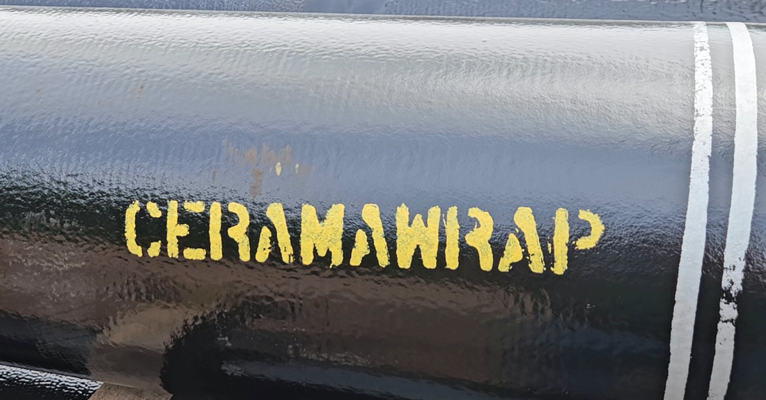 Blend the new patch material so that it's flush with the existing coating.